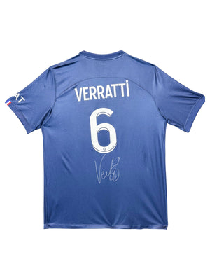 Maillot Authentique Paris Saint Germain signé par Marco Verratti er certifié par JSA authentic-signatures