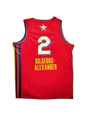 Maillot Authentique All Star Game 2024 signe par Shai Gilgeous Alexander certifie par PSA