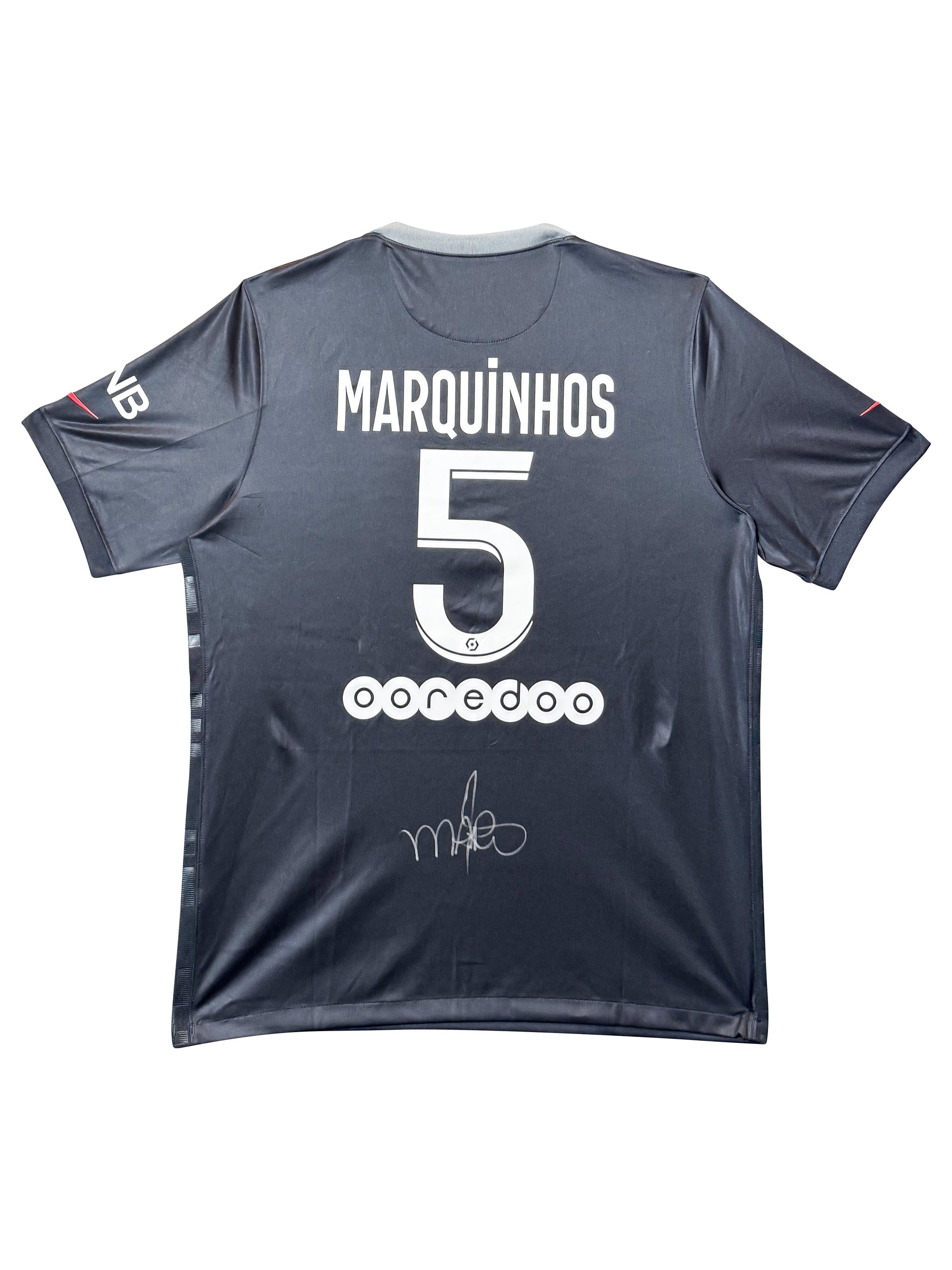 Maillot Authentique Paris Saint Germain signé par Marquinhos et certifié par JSA authentic-signatures