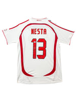 Maillot Authentique Milan AC Finale Champions League 2007 signé par Alessandro Nesta et certifié par Beckett authentic-signatures