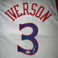 Maillot Authentique Domicile Philapelphia 76ers signe par Allen Iverson certifie par JSA authentic-signatures