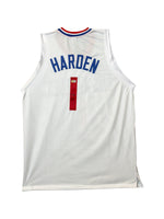 Maillot Custom Los Angeles CLIPPERS signé par James Harden et certifié par BECKETT authentic-signatures