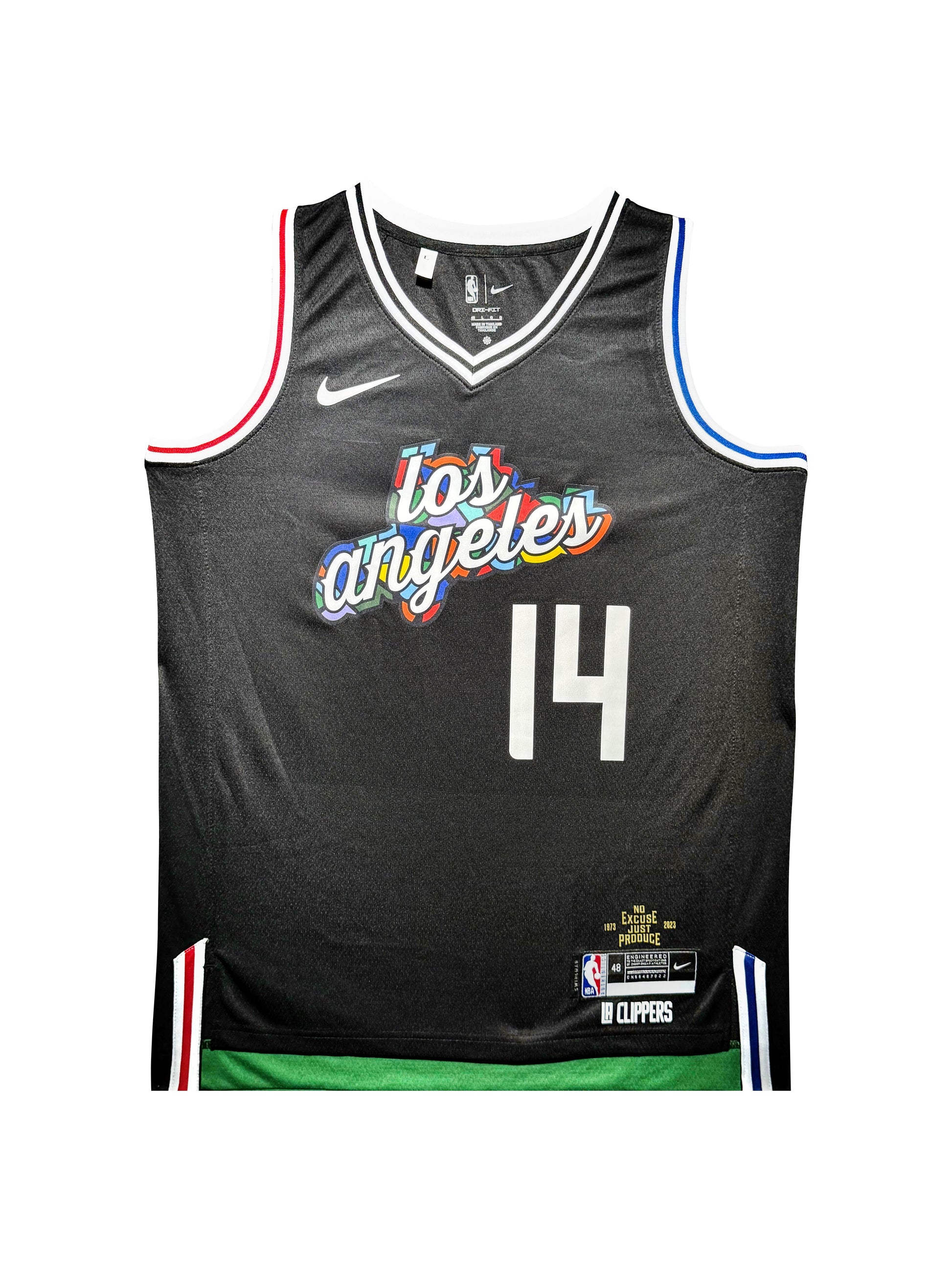 Maillot Authentique Los Angeles Clippers  signe par Terance Mann certifie par JSA authentic-signatures