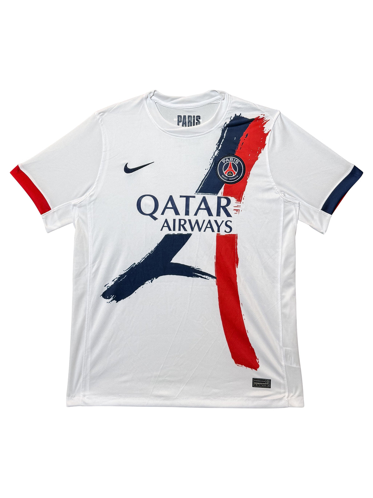 Désiré Doué Signed Authentic Paris Saint-Germain Jersey, Certified by JSA authentic-signatures Football Authentic Signatures