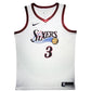 Maillot Authentique Domicile Philapelphia 76ers signe par Allen Iverson certifie par JSA authentic-signatures