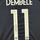 Maillot Authentique Equipe de France Finale Coupe du Monde 2018 signé par Ousman Dembele et certifié par Beckett authentic-signatures