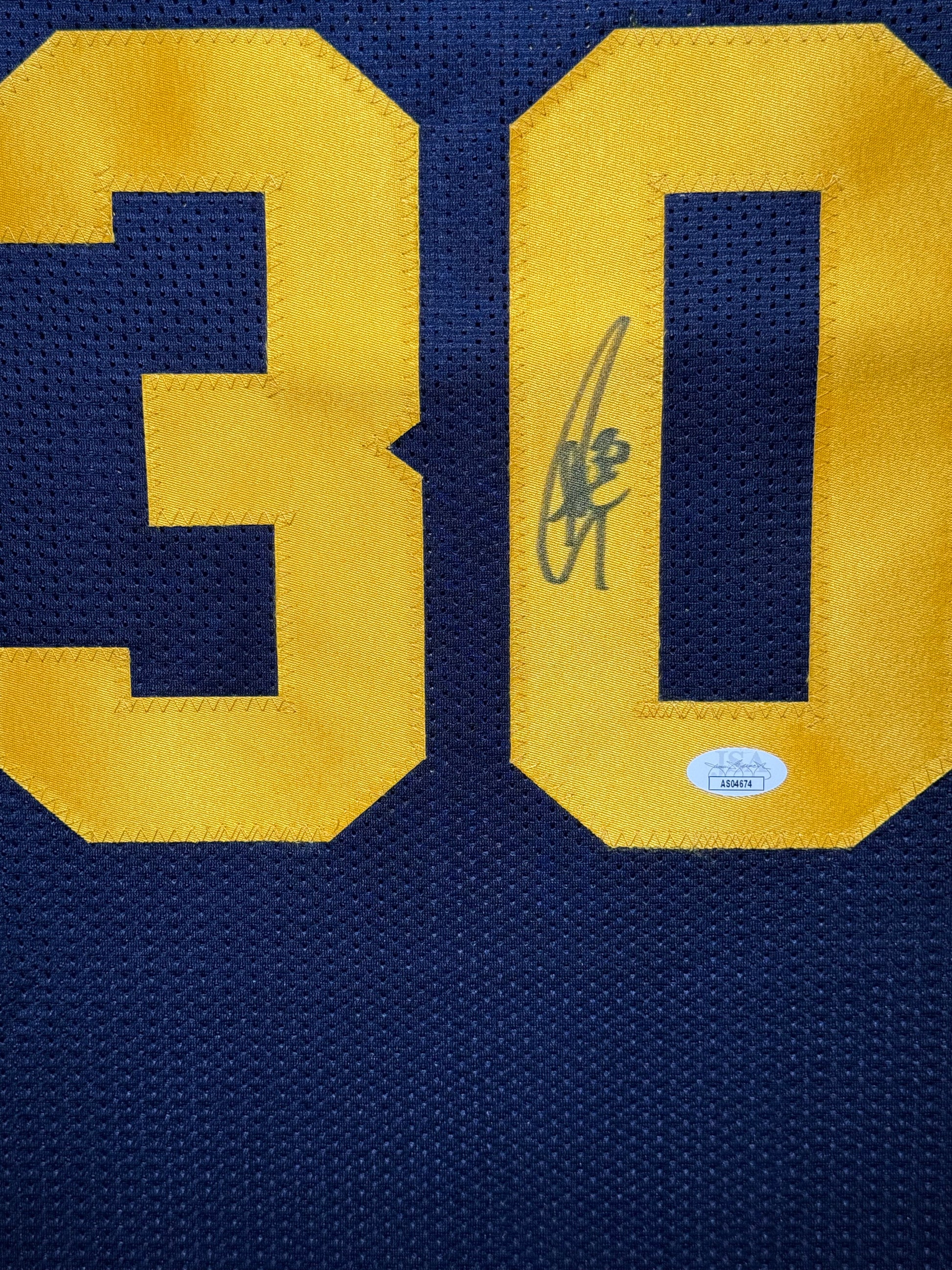 Maillot Custom Golden Sate Warriors signe par Stephen Curry et certifie par JSA authentic-signatures