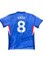 Enzo Fernandez Signed Authentic Chelsea Jersey, Certified by Beckett authentic-signatures Football Authentic Signatures