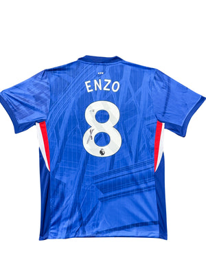 Maillot authentique de Chelsea FC signé par Enzo Fernandez et certifié par Beckett authentic-signatures