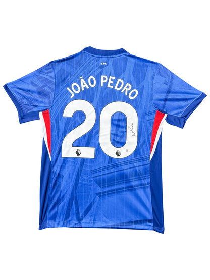 Joao Pedro Signed Authentic Chelsea Jersey, Certified by Beckett authentic-signatures Football Authentic Signatures