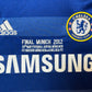 Maillot Authentique Chelsea FC finale Champions League 2012 signé par Didier Drogba et certifié par Beckett authentic-signatures