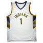 Maillot Custom Exterieur Indiana Pacers signe par Obi Toppin  certifie par Beckett authentic-signatures