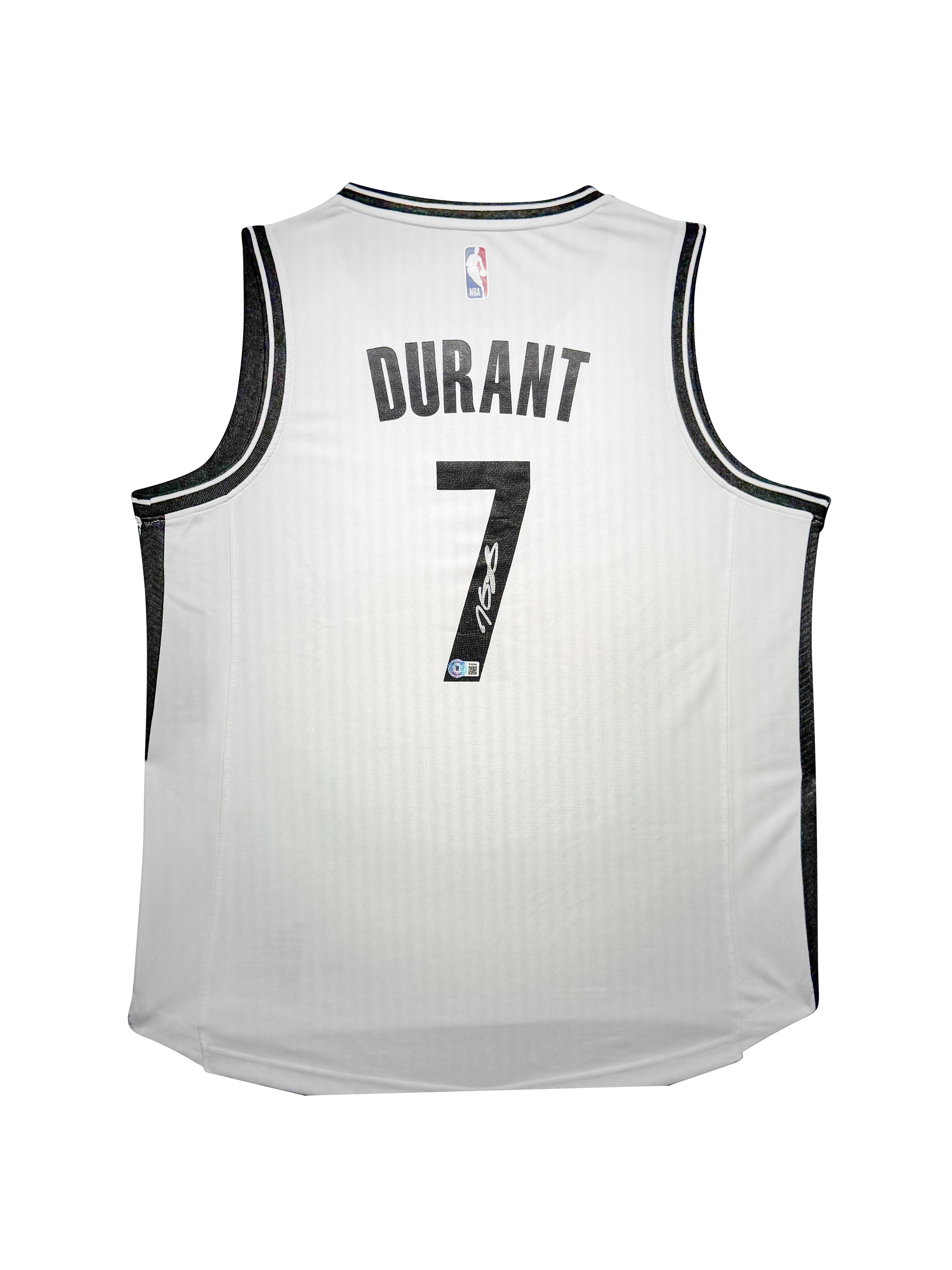 Maillot Authentique Brooklyn Nets signe par Kevin Durant et certifie par Beckett authentic-signatures