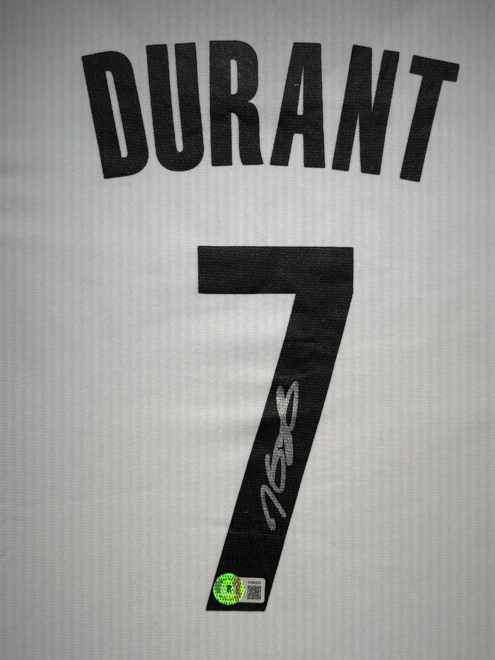 Maillot Authentique Brooklyn Nets signe par Kevin Durant et certifie par Beckett authentic-signatures