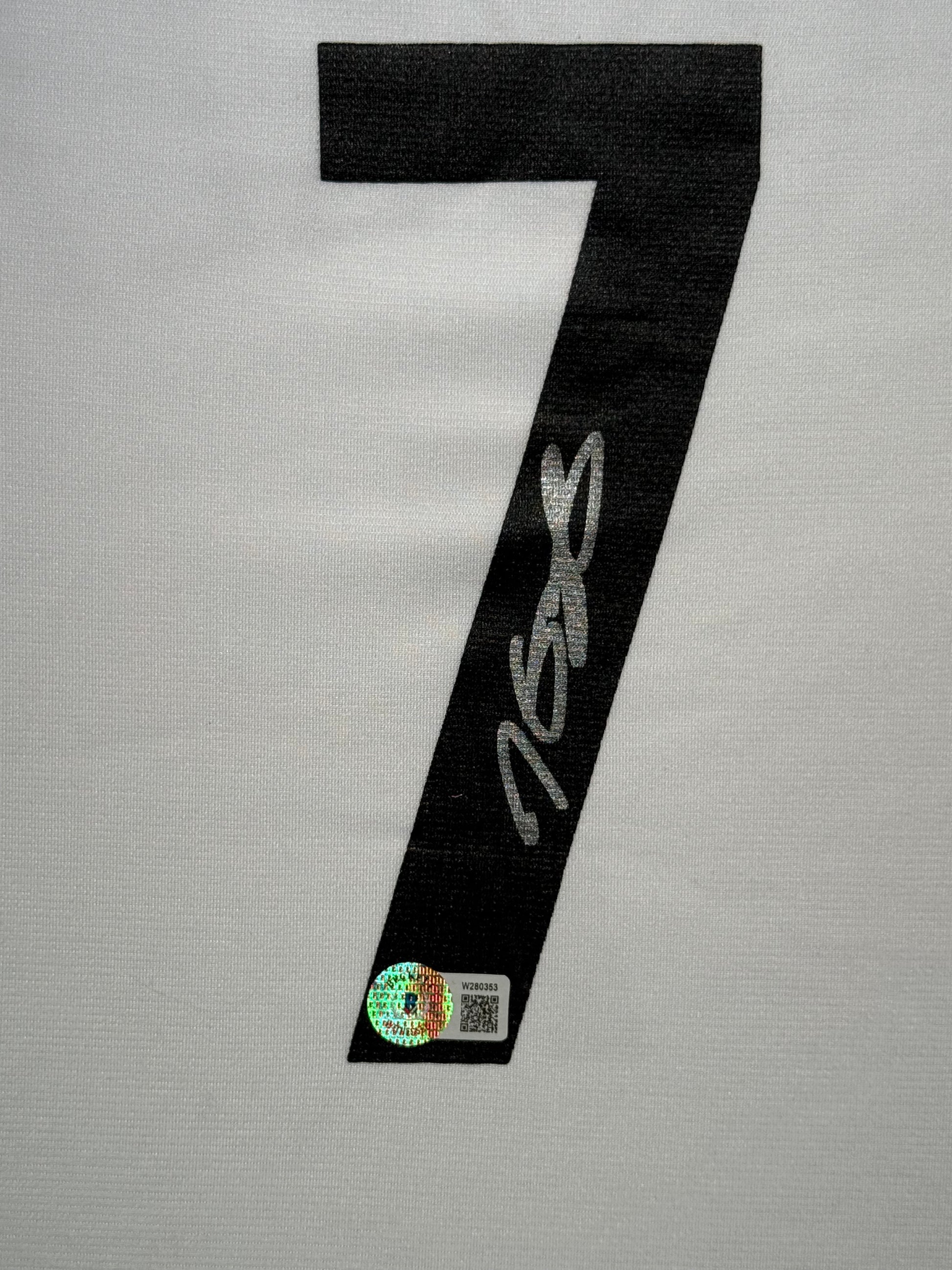 Maillot Authentique Brooklyn Nets signe par Kevin Durant et certifie par Beckett authentic-signatures
