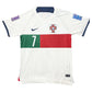 Maillot Authentique Equipe du portugal Coupe du monde 2022 signé par Cristiano Ronaldo certifié par Beckett authentic-signatures