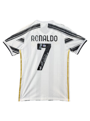 Maillot Authentique Juventus Turin signé par Cristiano Ronaldo et certifié par Beckett authentic-signatures