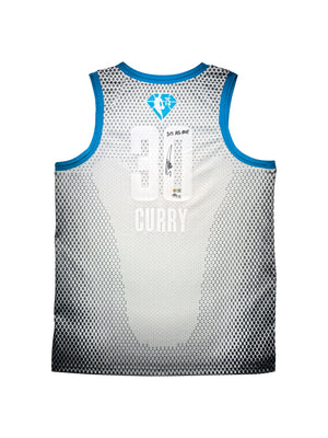 Maillot "2022 ASG MVP" Authentique All Star Game 2022 75th  anniversaire signe par Stephen Curry certifie par Beckett and Steph Curry
