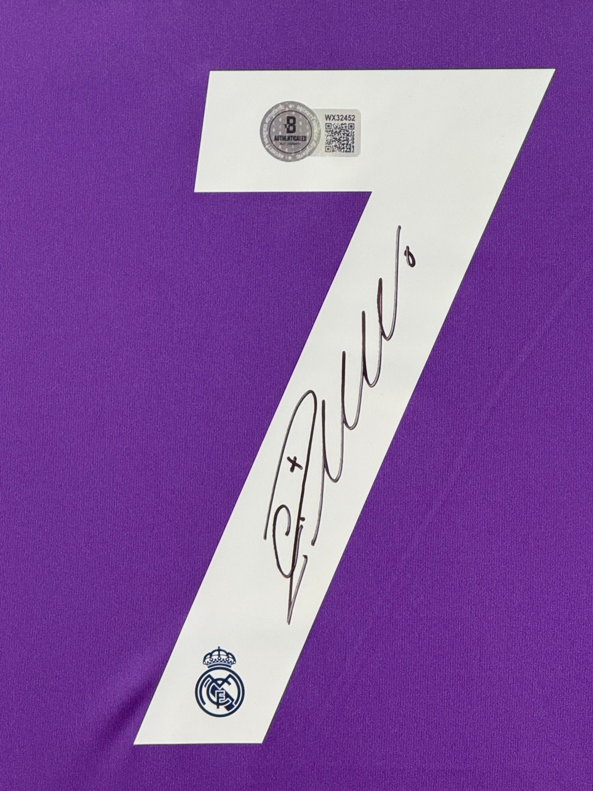 Maillot Exterieur signe par Cristiano Ronaldo Real Madrid CF 2016-17 Certifie par Beckett authentic-signatures