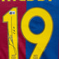 Maillot Authentique FC Barcelone saison 2005-06 "RARE 19" signé par Lionel Messi et certifié par Beckett authentic-signatures