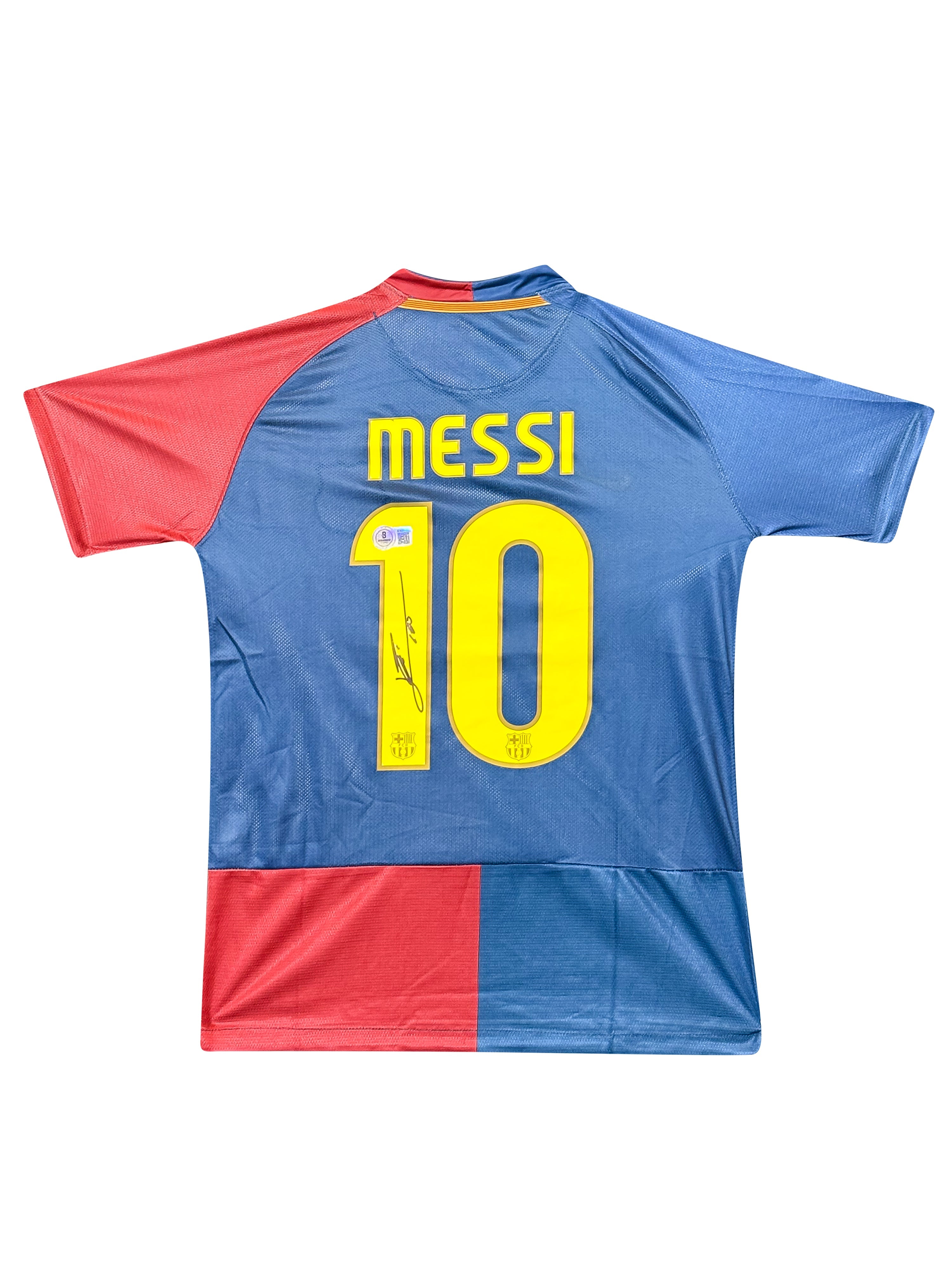FC Barcelona 2009 Champions League Final jersey, first historic treble