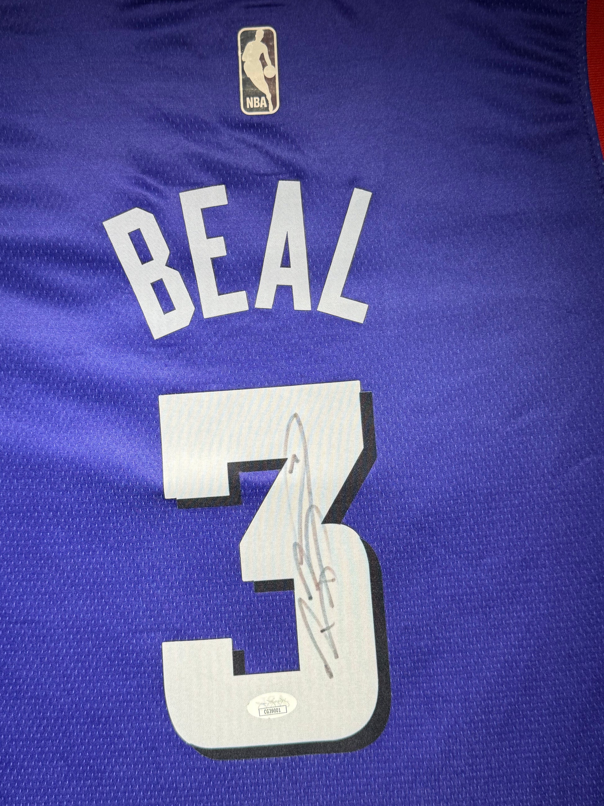 Maillot Authentique Domicile Phoenix Suns signé par Bradley Beal certifié par JSA authentic-signatures