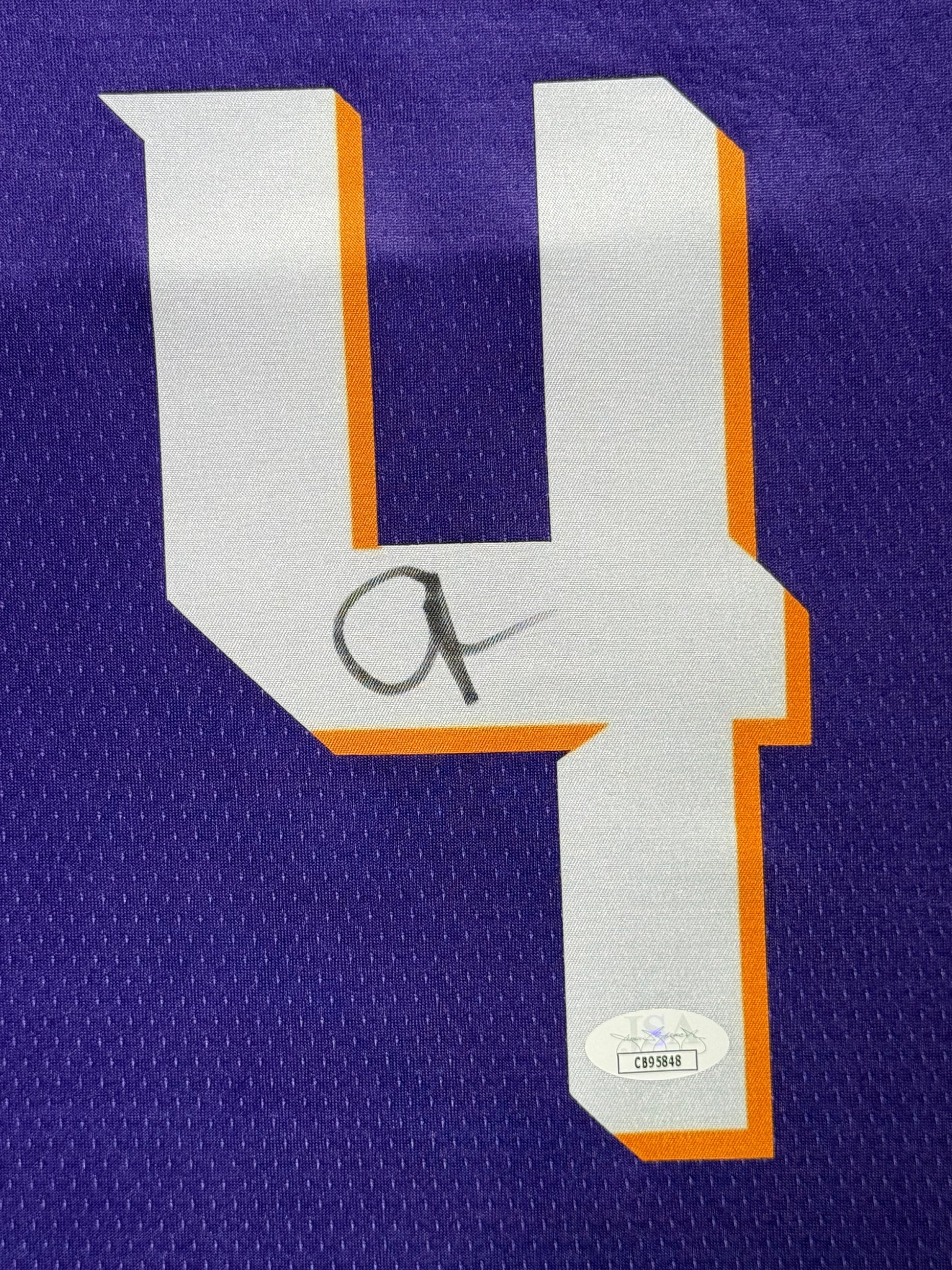Maillot Authentique Domicile Phoenix Suns signe par Oso Ighodaro certifie par JSA authentic-signatures