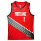 Maillot Authentique Portland Trail blazers signe par Anfernee Simons certifie par PSA