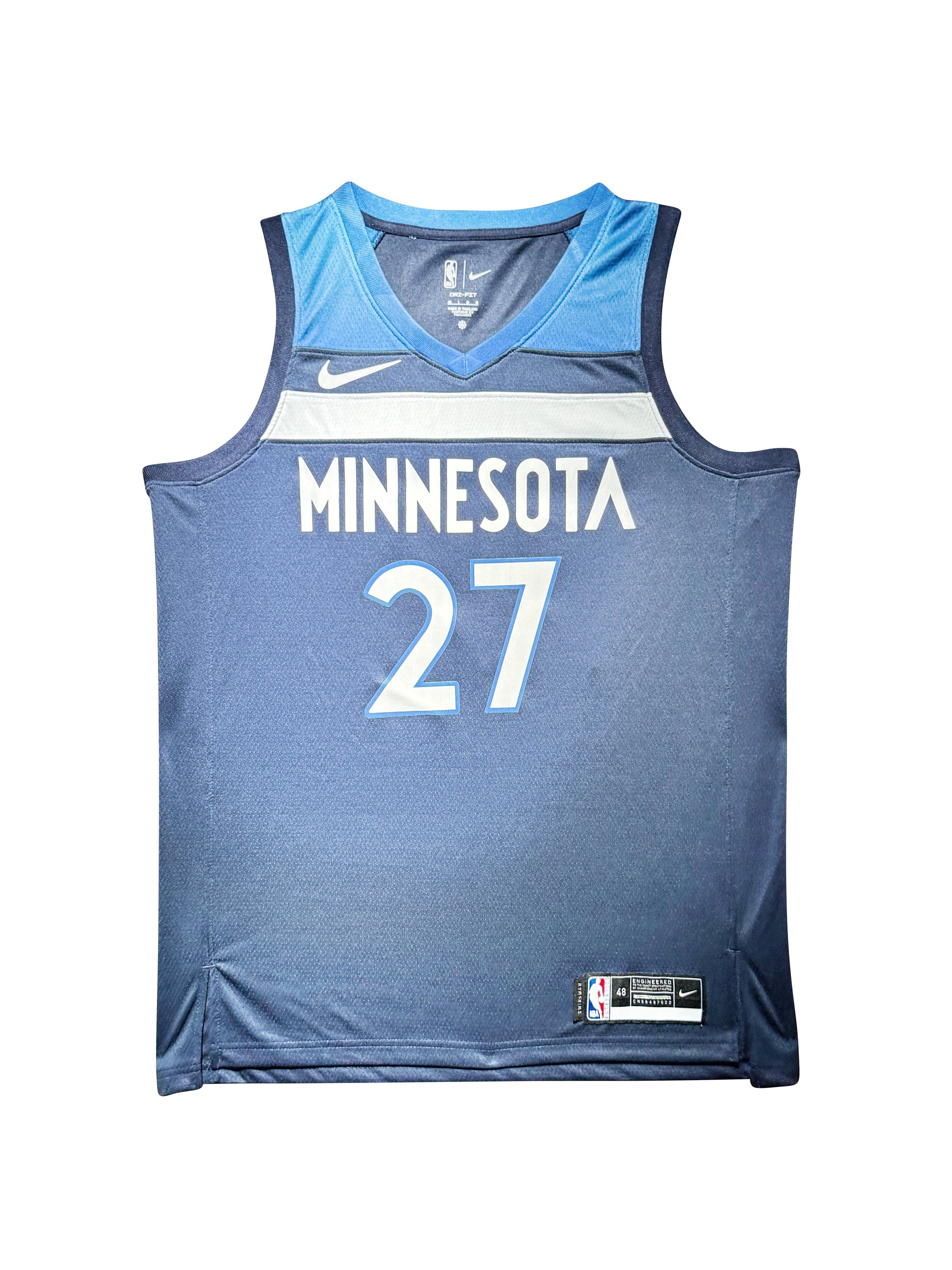 Maillot Authentique Domicile  Minnesota Grizzlies signe par Rudy Gobert certifie par PSA authentic-signatures