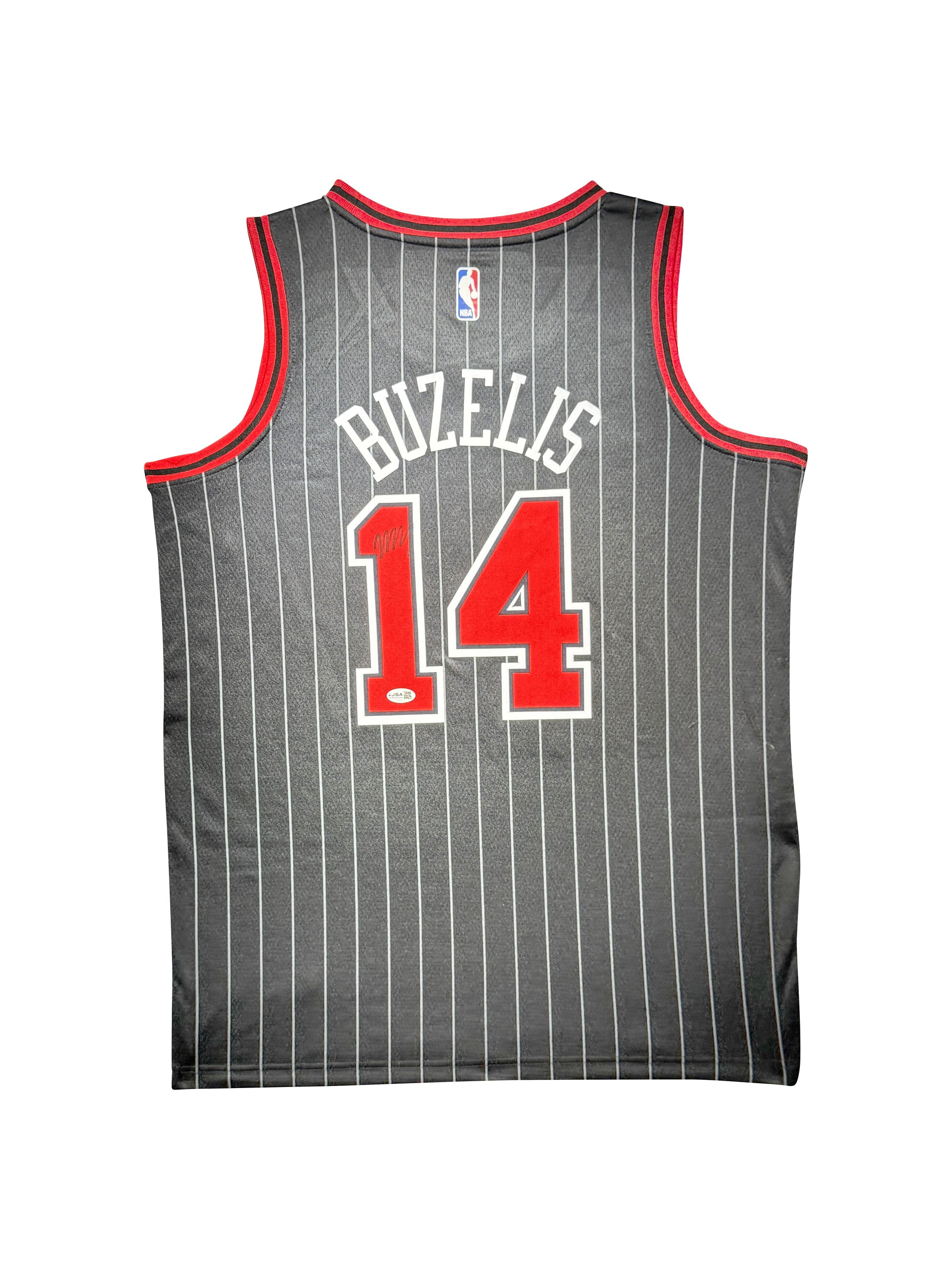 Maillot Authentique Exterieur Chicago Bulls signe par Matas Buzelis certifie par PSA authentic-signatures