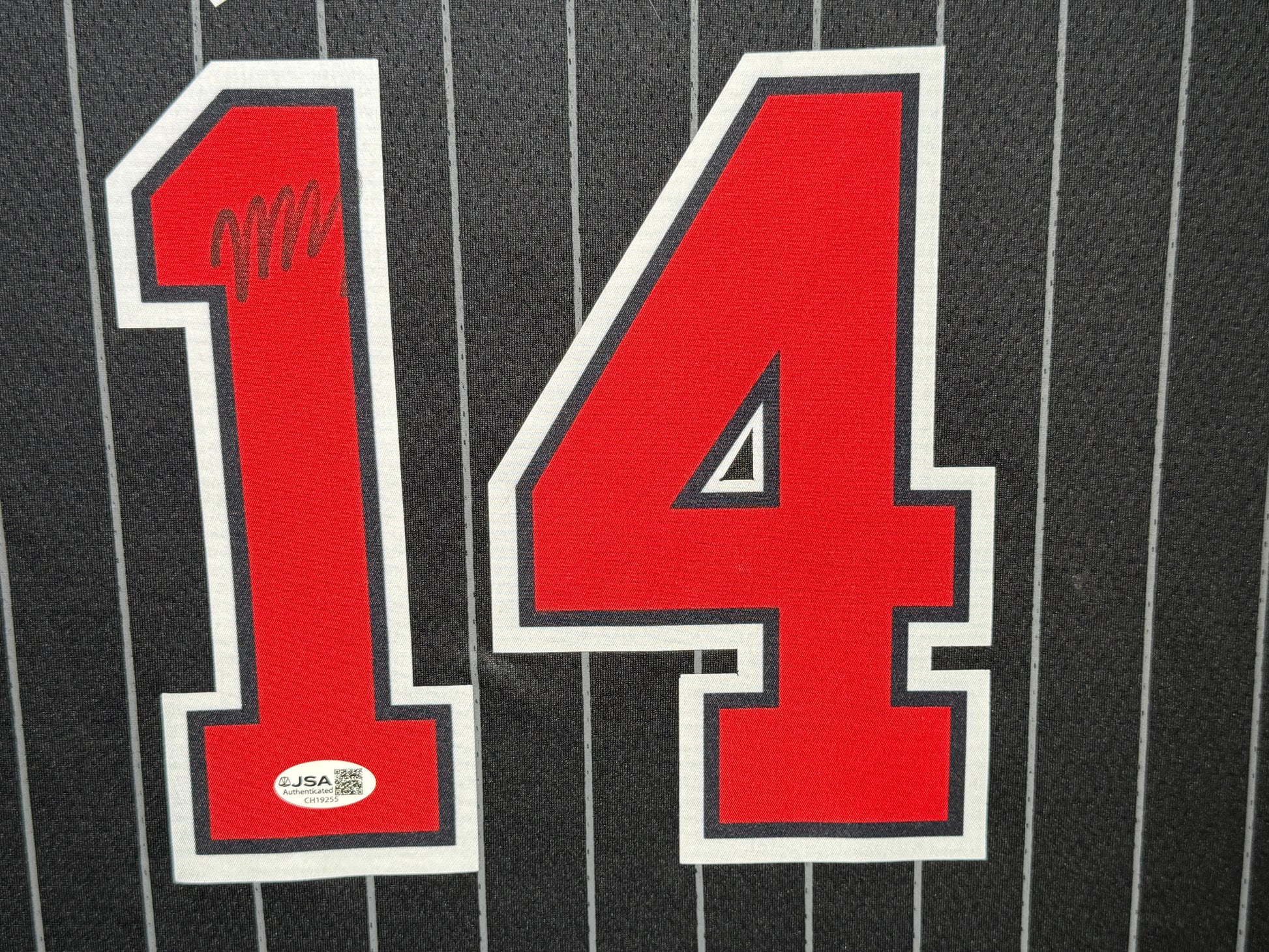 Maillot Authentique Exterieur Chicago Bulls signe par Matas Buzelis certifie par PSA authentic-signatures