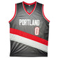 Maillot Custom Portland Trail blazers signe par Damian Lillard certifie par Damian Lillard authentic-signatures