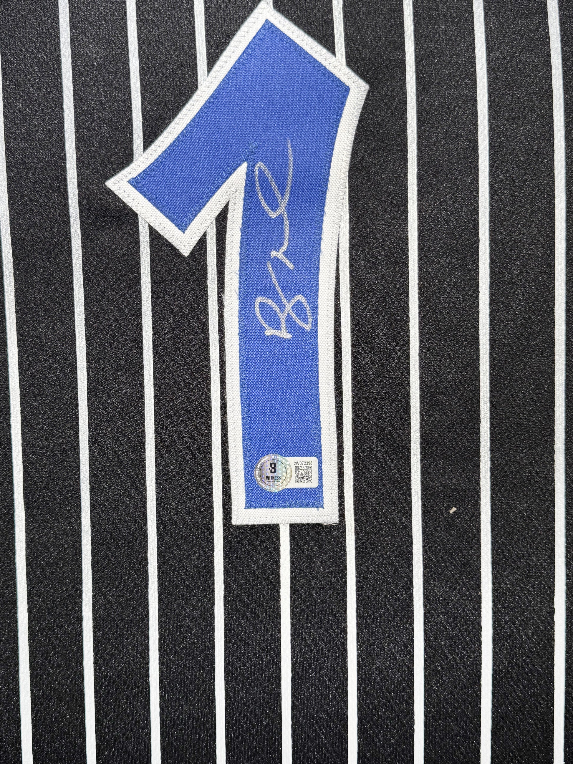Penny Hardaway Signed Magic Jersey authentic-signatures