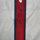 Maillot Custom Domicile signe par Chauncey Billups avec Stats de Carriere certifie par JSA authentic-signatures