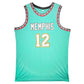 Maillot Custom Exterieur  Memphis Grizzlies signe par Ja Morant certifie par JSA authentic-signatures