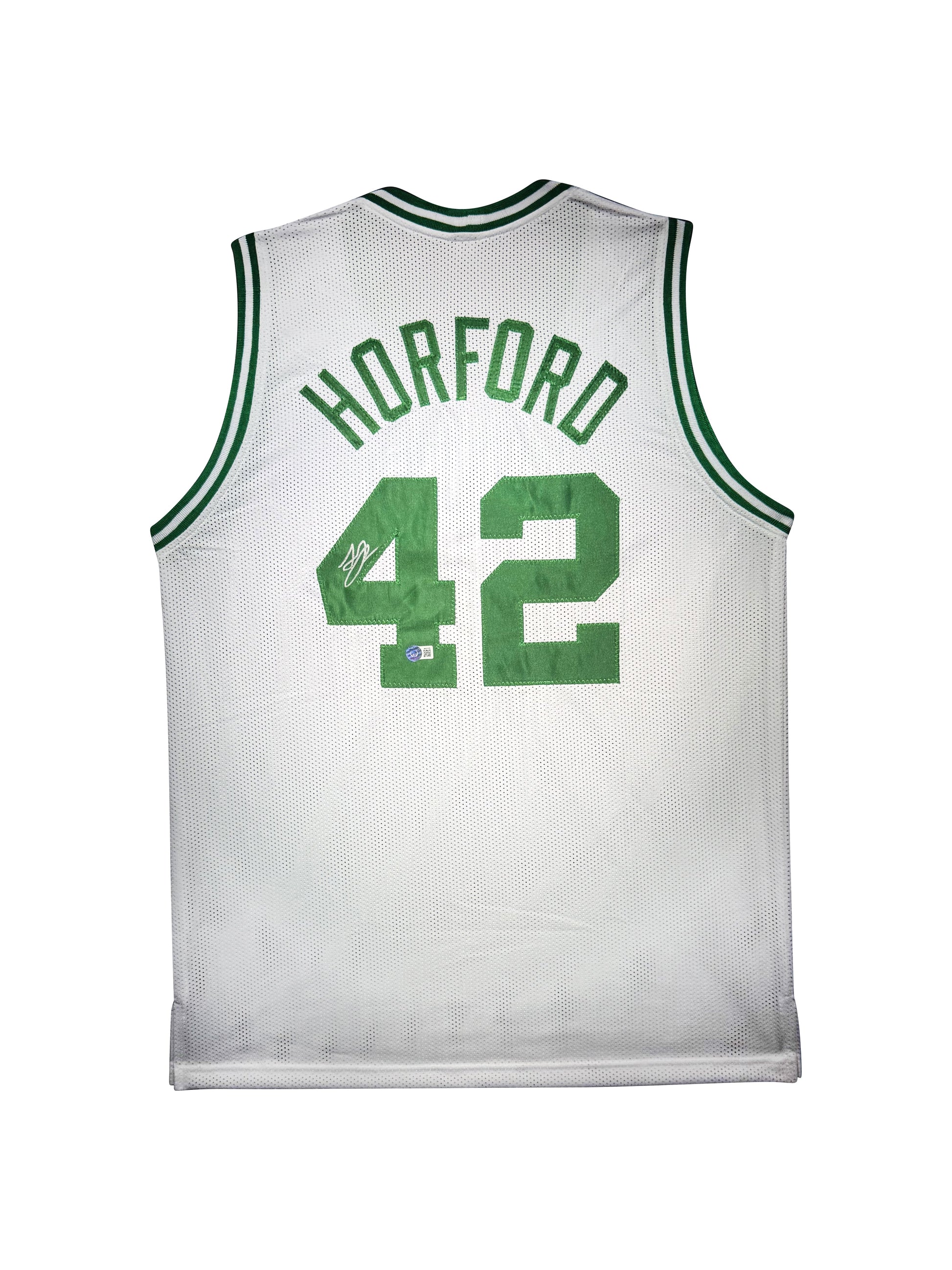 Maillot Custom Domicile signe par Al Horford  certifie par Beckett authentic-signatures