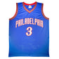 Maillot "Stats Carreer"Custom Exterieur Philapelphia 76ers signe par Allen Iverson certifie par JSA