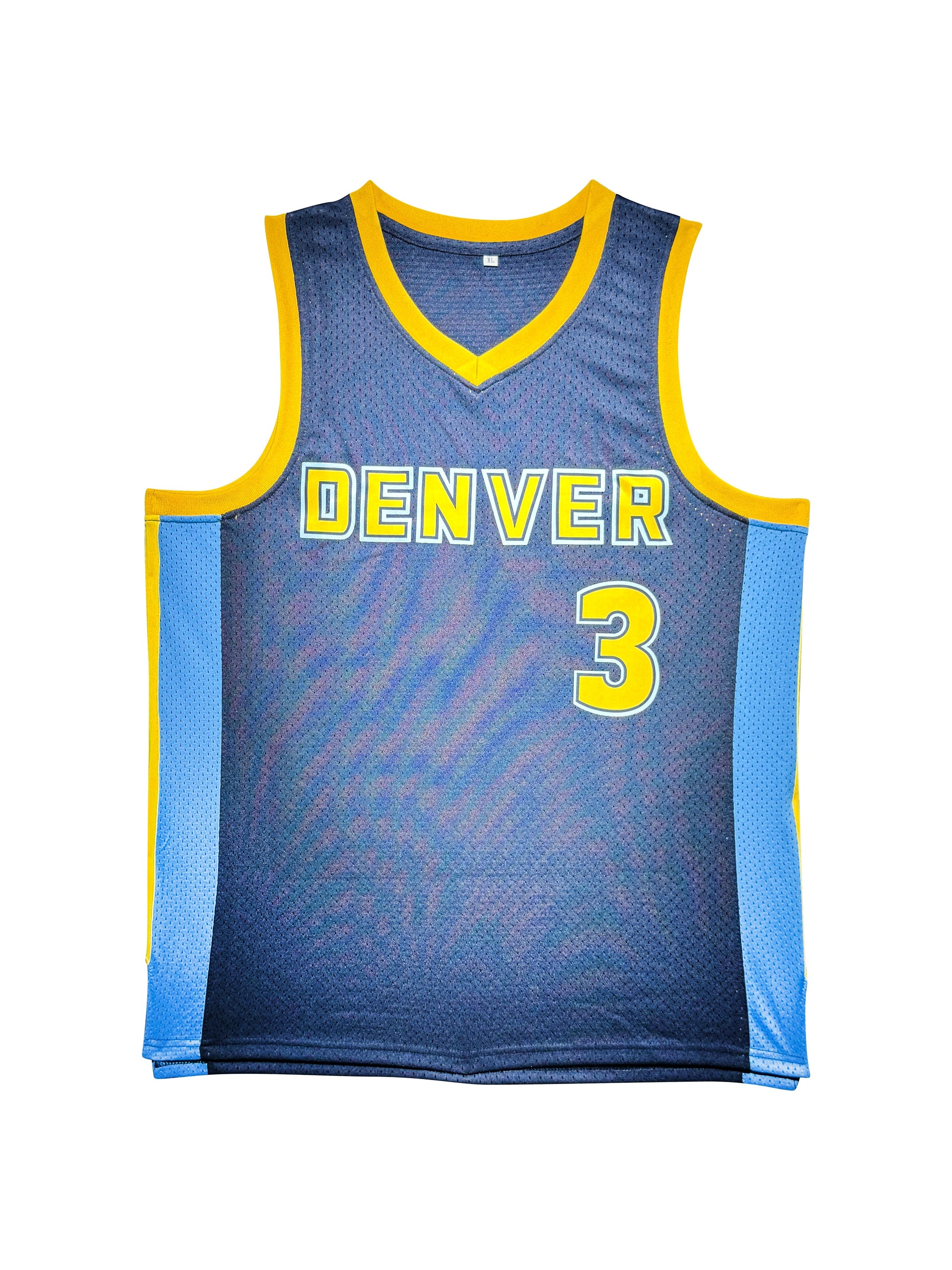 Maillot "11xAS" Custom Domicile Denver Nuggets signe par Allen Iverson certifie par Beckett authentic-signatures