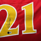 Maillot Custom Atlanta Hawks Domicile signe par Dominique Wilkins et certifie par Beckett authentic-signatures