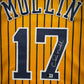 Maillot Custom Domicile Indiana Pacers  signe par Chris Mullin certifie par Beckett authentic-signatures