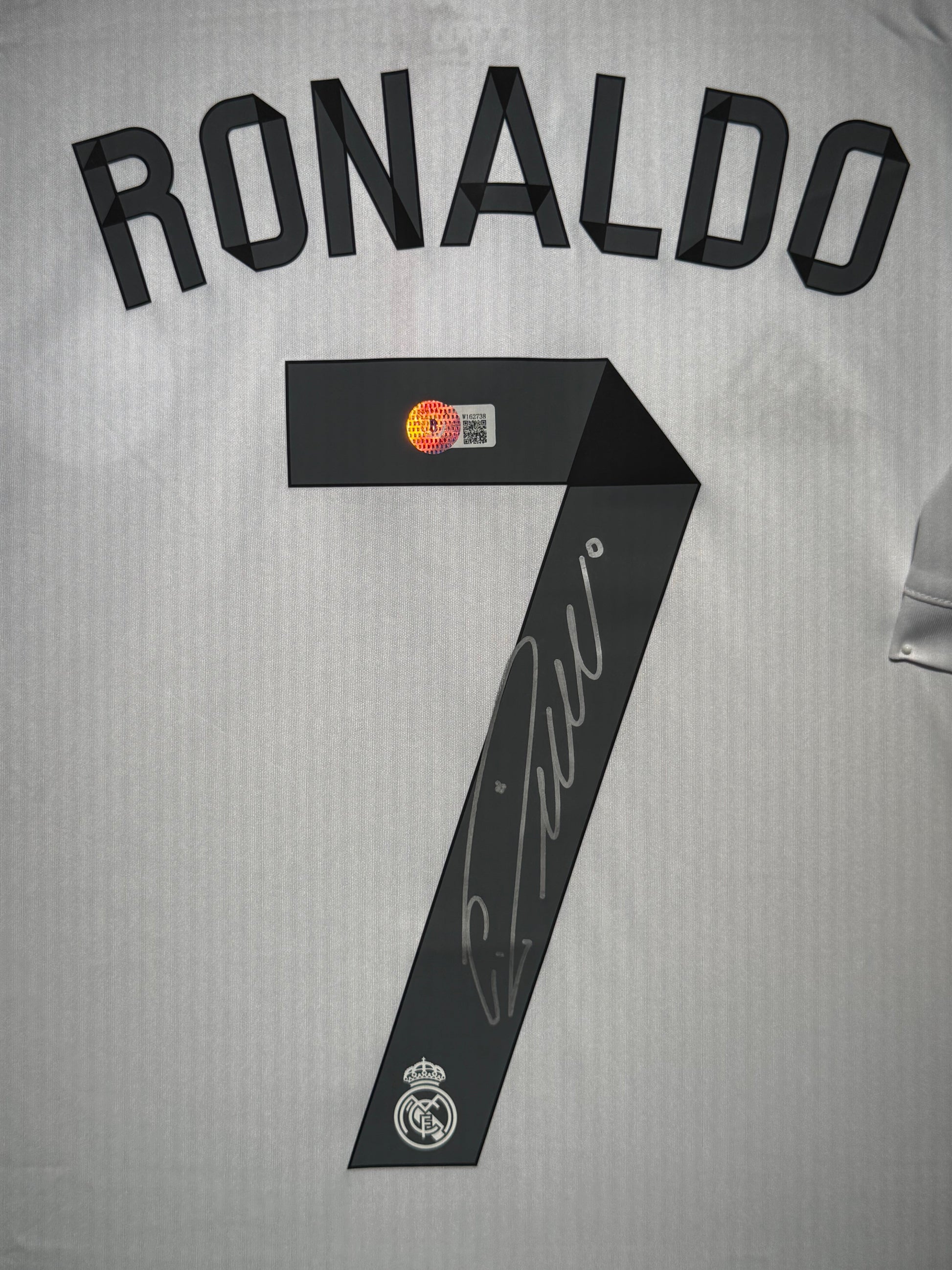 Maillot Domicile signe par Cristiano Ronaldo Real Madrid CF 2014-15 Certifie par Beckett authentic-signatures