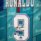 Ronaldo Nazario Signed Away 1996-97 FC Barcelona Jersey, Certified by Beckett authentic-signatures Football Authentic Sign...