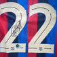 Raphinha Signed Home 2022-23 FC Barcelona Jersey, Certified by Beckett authentic-signatures Football Authentic Signatures
