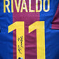 Rivaldo Signed Home 1999-00 FC Barcelona Jersey, Certified by Beckett authentic-signatures Football Authentic Signatures