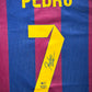 Pedro Signed Home 2008-09 FC Barcelona Jersey, Certified by Beckett authentic-signatures Football Authentic Signatures