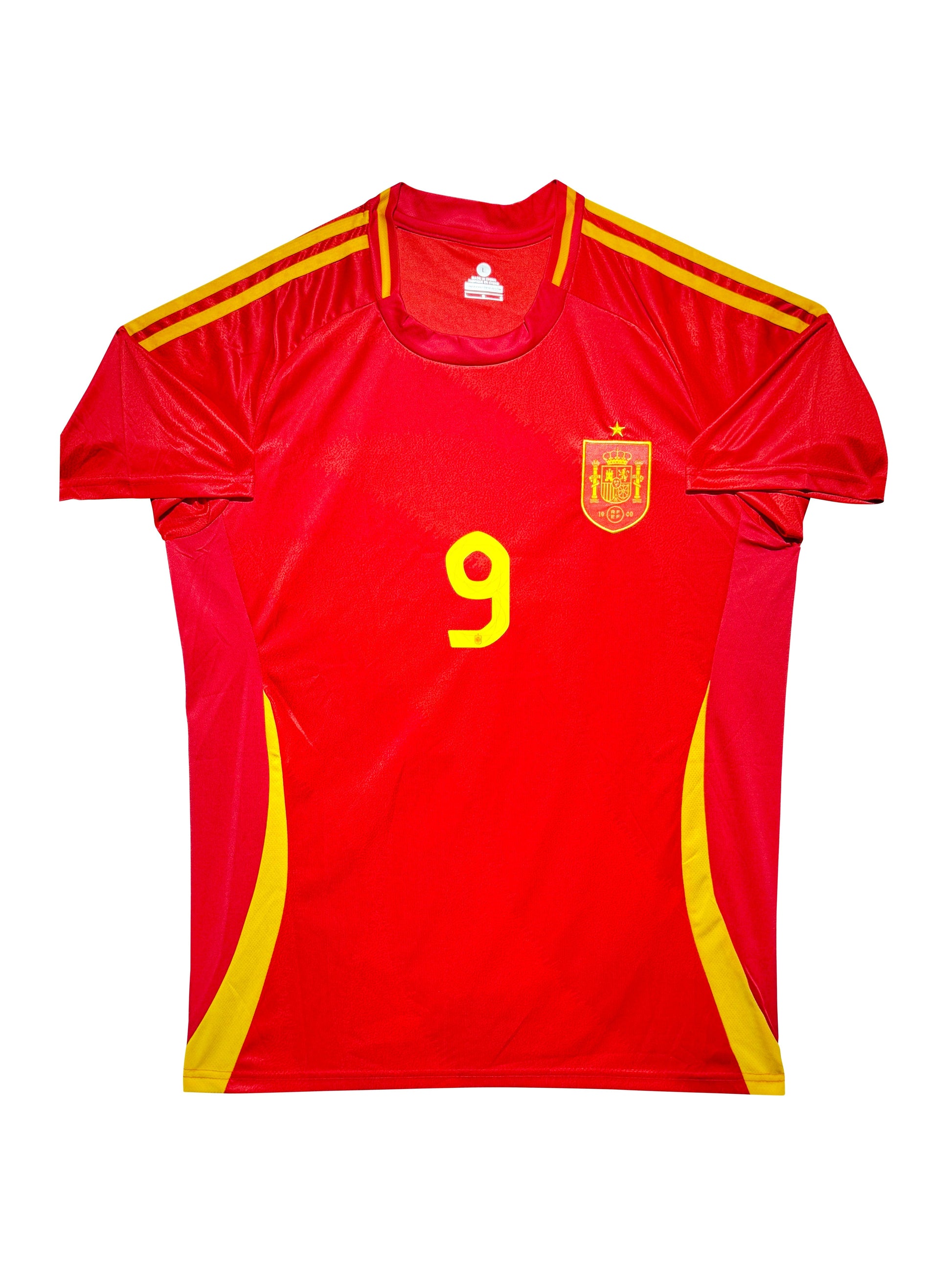 Maillot Domicile Edition Coupe du Monde 2022 Equipe d'Espagne signe par Gavi et Certifie par Beckett authentic-signatures