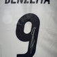 Karim Benzema Signed Home 2015-16 Real Madrid Jersey, Certified by Beckett authentic-signatures Football Authentic Signatures