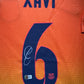 Maillot Exterieur signe par Xavi Hernandez Fc Barcelone 2013-14 Certifie par Beckett