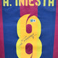 Maillot Domicile signe par Andrès Iniesta Fc Barcelone 2011-12 Certifie par Beckett authentic-signatures