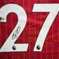 Darwin Nunez Signed Home 2024-25 Liverpool Jersey, Certified by Beckett authentic-signatures Football Authentic Signatures